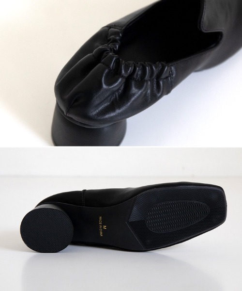 select MOCA（セレクトモカ）の「【ZOZO限定】バックシャーリングヒールパンプス（パンプス・レディース・アイボリー/ブラック・LARGE/MEDIUM/SMALL）」の11枚目の写真