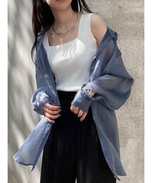 MURUA | シアーシャイニーボリュームスリーブシャツ(シャツ/ブラウス)