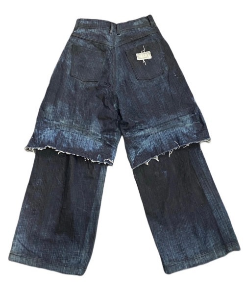 BLR BLUERハイダメージデニムパンツ BLR BLUER（ビーエルアールブラー）の「韓国ブランド BLR BLUER