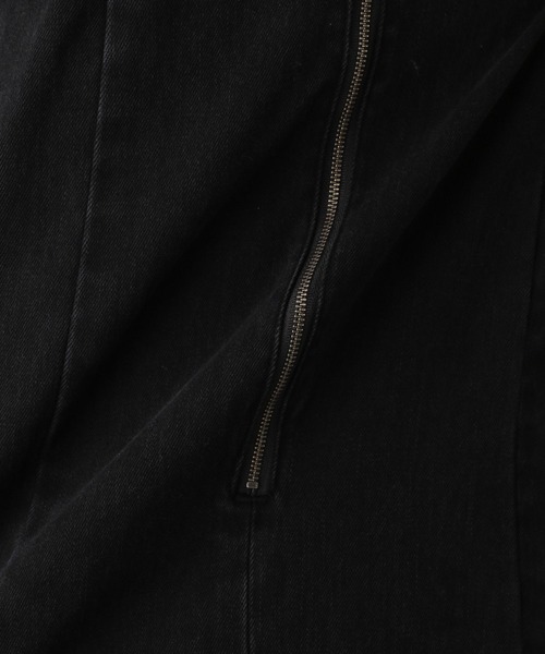 GLOBAL WORK（グローバルワーク）の「GOODデニムジャンスカ/991666（ジャンパースカート・レディース・スミクロ/ブルー・FREE）」の3枚目の写真