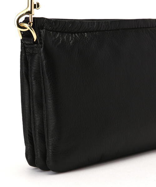 NATURAL BEAUTY BASIC（ナチュラルビューティーベーシック）の「◇ 【美人百花・Oggi掲載】Swallowポシェット（ショルダーバッグ・レディース・ブラック/シルバー/オフホワイト・ﾌﾘ-）」の5枚目の写真