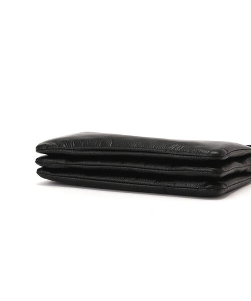 NATURAL BEAUTY BASIC（ナチュラルビューティーベーシック）の「◇ 【美人百花・Oggi掲載】Swallowポシェット（ショルダーバッグ・レディース・ブラック/シルバー/オフホワイト・ﾌﾘ-）」の6枚目の写真