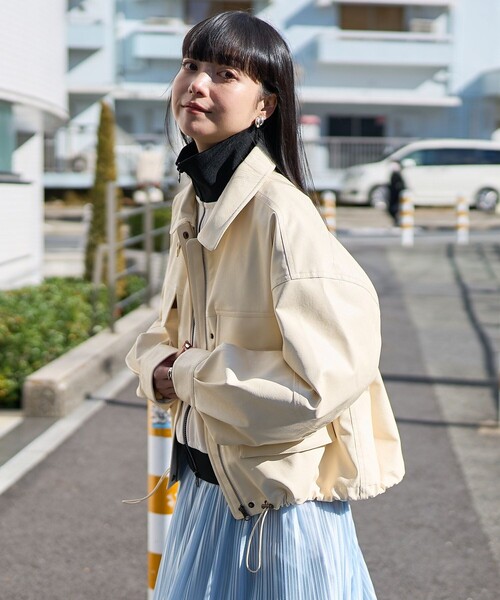FREAK'S STORE（フリークスストア）の「フェイクレザー ショート