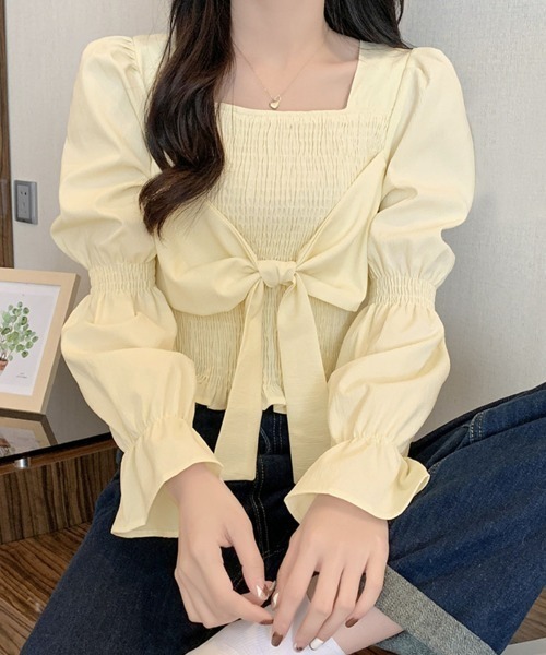 uni's room■シャーリングボリュームセットアップ ST-SS23-05BH uni's room□シャーリングボリュームセットアップ ST-SS23-05BH