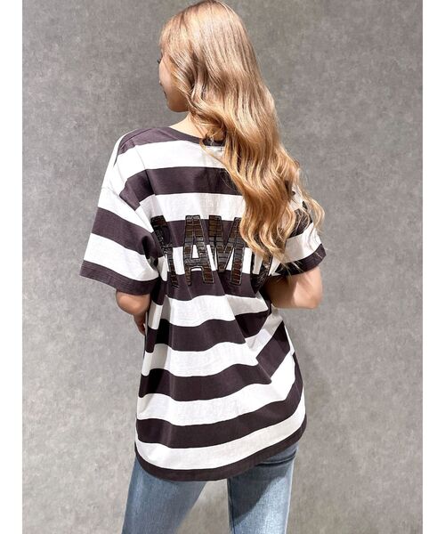 セール】RAMOメッシュ VネックTシャツ（Tシャツ/カットソー