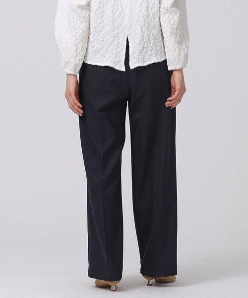 GALLEST（ギャレスト）の「ツイルクリラックスワイドパンツ（その他パンツ・レディース・イエロー系その他/ベージュ/ネイビー・36/38/40）」の18枚目の写真