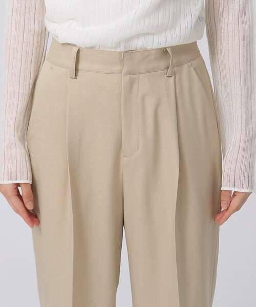 GALLEST（ギャレスト）の「ツイルクリラックスワイドパンツ（その他パンツ・レディース・イエロー系その他/ベージュ/ネイビー・36/38/40）」の6枚目の写真