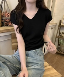 サマーニット ボーダー柄 レディース夏服