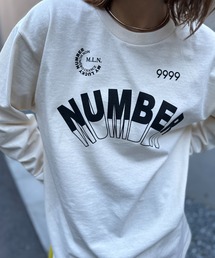 mi via loca（ミヴィアロカ）の「GILDAN ナンバーロゴロンT 【PT NO. MVL027 ※2A】（Tシャツ/カットソー・メンズ）」