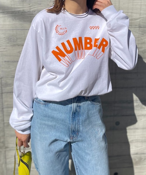 GILDAN ナンバーロゴロンT 【PT NO. MVL027 ※2A】（Tシャツ/カットソー