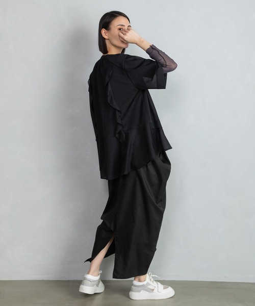 MARGAUX マルゴー 24春ご予約】 Balloon sleeve Blouson