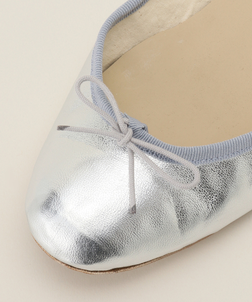 FRAMeWORK(フレームワーク)の「【PORSELLI/ポルセリ】バレエシューズ(バレエシューズ・レディース・シルバー・38/37/36/39)」の4枚目の写真