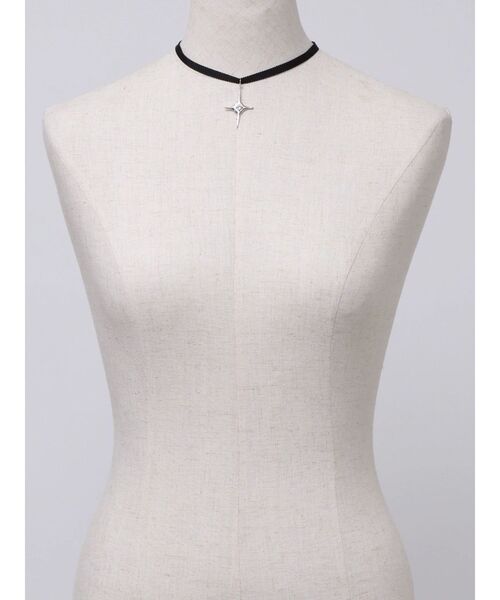 jouetie(ジュエティ)の「シャイニーモチーフリボンチョーカー(チョーカー・レディース・ゴールド/シルバー/オフホワイト/ブラック・FREE)」の15枚目の写真