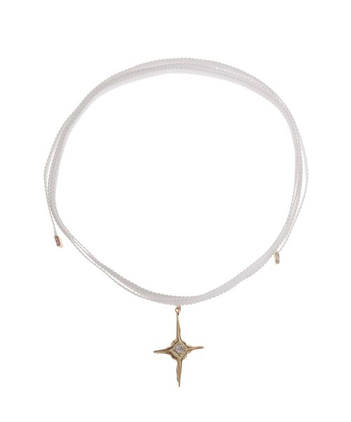 jouetie(ジュエティ)の「シャイニーモチーフリボンチョーカー(チョーカー・レディース・ゴールド/シルバー/オフホワイト/ブラック・FREE)」の14枚目の写真