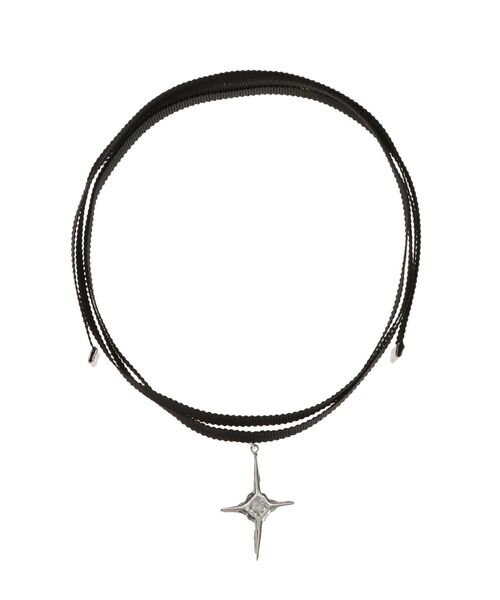 jouetie(ジュエティ)の「シャイニーモチーフリボンチョーカー(チョーカー・レディース・ゴールド/シルバー/オフホワイト/ブラック・FREE)」の13枚目の写真