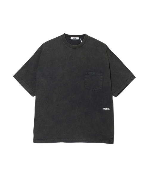 MSML（エムエスエムエル）の「OVERSIZED DAMAGE LOGO T SHIRT