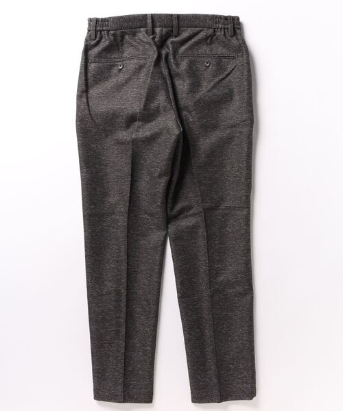 TAKA-Q（タカキュー）の「タカキュー TechLinen ノータック ビジネスパンツ 茶(セットアップ可能)（スーツパンツ・メンズ・ブラウン・S/MEDIUM/LARGE/X-LARGE/3L）」の2枚目の写真