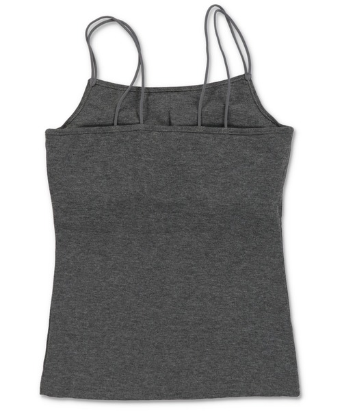 Lull（ルル）の「【Lull / ルル】ダブルストラップインナーキャミ（キャミソール・レディース・ブラック/キナリ/ベージュ/チャコール・ONESIZE）」の18枚目の写真