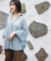 ITEMS URBANRESEARCH | 『接触冷感』ヨウリュウシアービッグシャツ(シャツ/ブラウス)