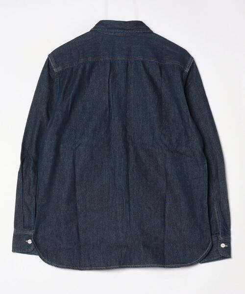 Levi's（リーバイス）の「Levi's/リーバイス WORKWEAR クラシック ワーカーシャツ ダークインディゴ RINSE（シャツ/ブラウス・メンズ・ダークインディゴブルー・XL/S/M/L）」の2枚目の写真