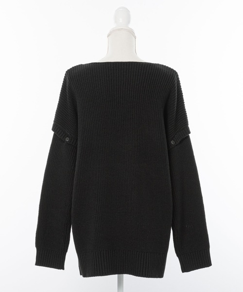 DearMyLoveMillor（ディアマイラブミラー）の「Chatonニットワンピース（ワンピース・レディース・ホワイト/ベビーピンク/ブラック・FREE）」の16枚目の写真