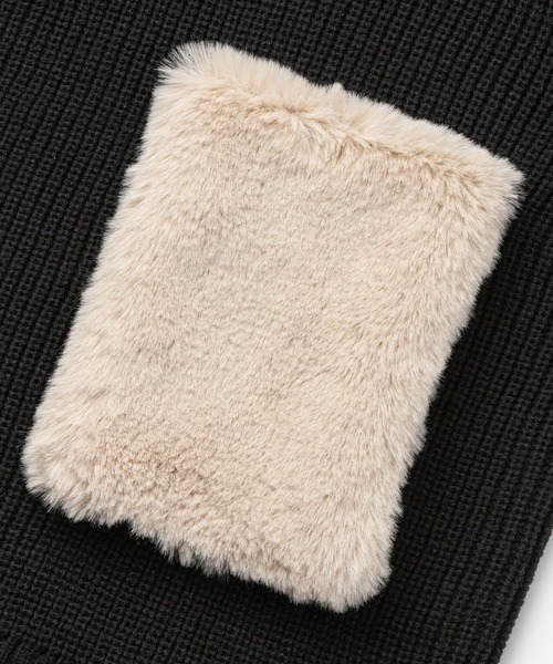 DearMyLoveMillor（ディアマイラブミラー）の「Chatonニットワンピース（ワンピース・レディース・ホワイト/ベビーピンク/ブラック・FREE）」の7枚目の写真