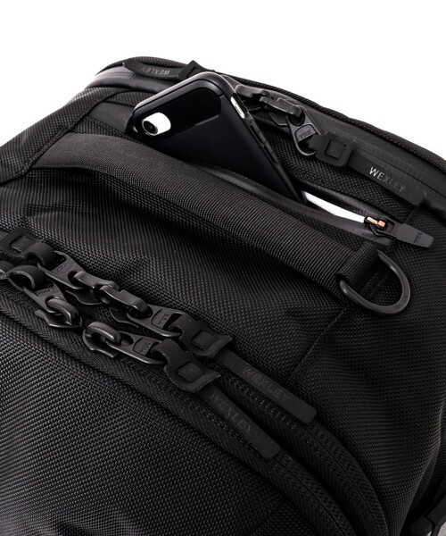 WEXLEY（ウェクスレイ）の「【WEXLEY/ウェクスレイ】ACE CORDURA BALLISTIC MFT200 バックパック（バックパック/リュック・メンズ・ブラック・FREE）」の8枚目の写真