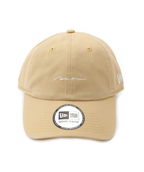 NEW ERA（ニューエラ）の「【NEWERA(R)/別注】Casual Classic handwritten logo cap（キャップ・レディース・ブルー系その他4/イエロー系その他/ブラック/キナリ・FREE）」の11枚目の写真
