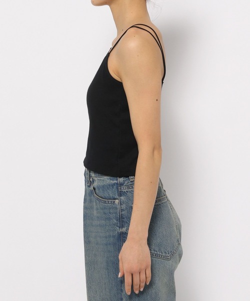 LOWRYS FARM（ローリーズファーム）の「スタイルＵＰカップクロップド　111886（Tシャツ/カットソー・レディース・ブラック/アイボリー/その他・FREE）」の12枚目の写真