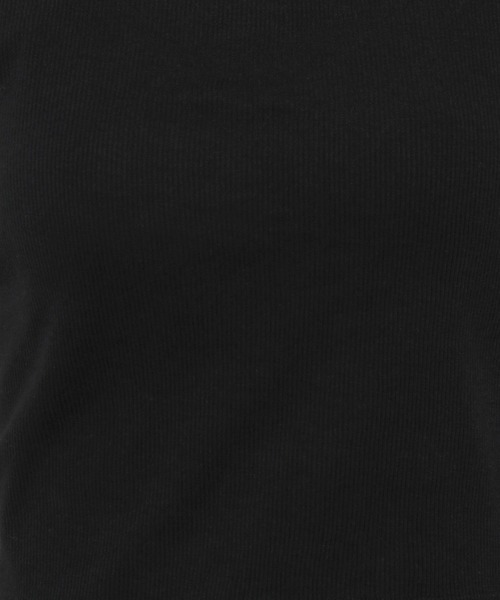 LOWRYS FARM（ローリーズファーム）の「スタイルＵＰカップクロップド　111886（Tシャツ/カットソー・レディース・ブラック/アイボリー/その他・FREE）」の6枚目の写真