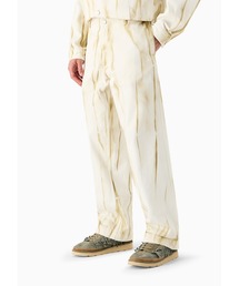 EMPORIO ARMANI（エンポリオアルマーニ）の「【エンポリオ アルマーニ】Emporio Armani Sustainability Values Capsule Collection パンツ オーガニックドリル ジャカードストリーク（デニムパンツ・メンズ）」