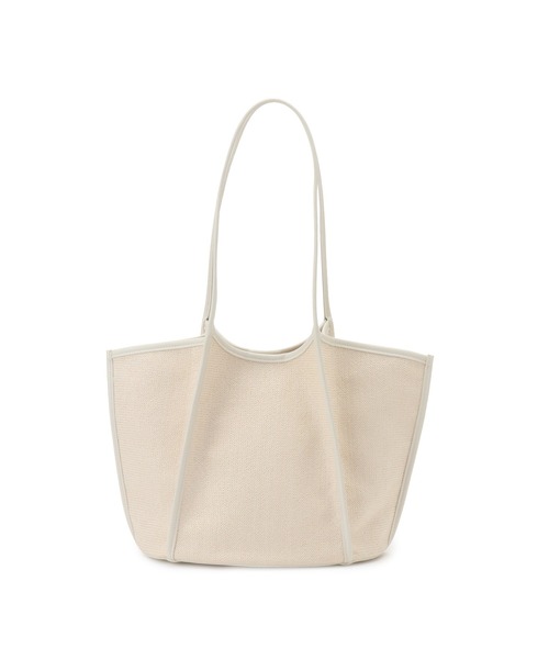 SALON adam et rope'（サロン アダム エ ロペ）の「ミニポーチセット雑材トートバック（トートバッグ・レディース・オフホワイト/ブラック系その他・FREE）」の15枚目の写真