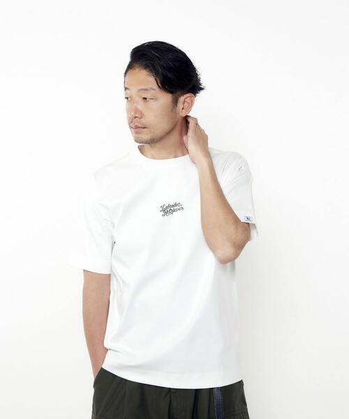 MEN'S MELROSE(メンズメルローズ)の「Labrador Retriever コラボTシャツ(Tシャツ/カットソー・メンズ・ホワイト/ホワイト系その他/ホワイト系その他2・3/4/2)」の1枚目の写真