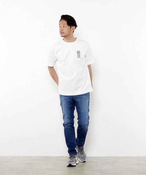 MEN'S MELROSE(メンズメルローズ)の「Labrador Retriever コラボTシャツ(Tシャツ/カットソー・メンズ・ホワイト/ホワイト系その他/ホワイト系その他2・3/4/2)」の17枚目の写真