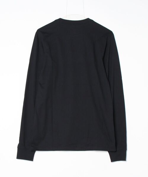 NIKE（ナイキ）の「ナイキ NIKE ナイキ クラブ L/S Tシャツ（Tシャツ/カットソー・メンズ・ホワイト/ブラック・S/M/L/LL/3L）」の3枚目の写真