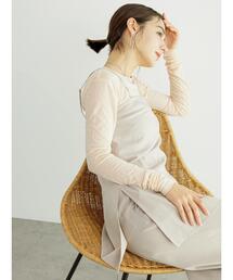 リネンブレンドビスチェ（セットアップ可）