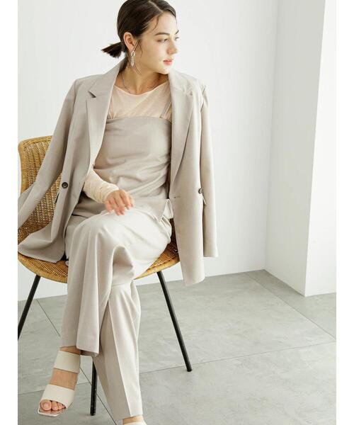 Te chichi（テチチ）の「リネンブレンドビスチェ（セットアップ可）（シャツ/ブラウス・レディース・ベージュ/ブラウン・F）」の5枚目の写真