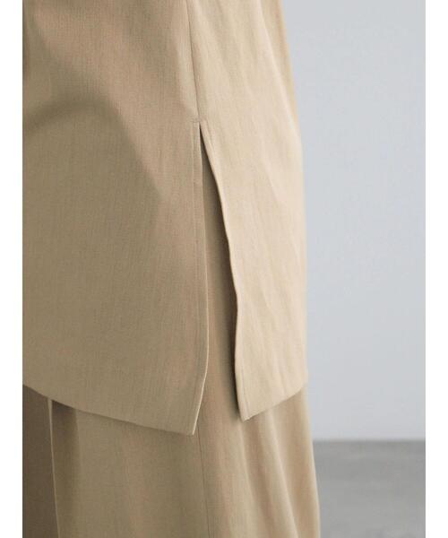 Te chichi（テチチ）の「リネンブレンドビスチェ（セットアップ可）（シャツ/ブラウス・レディース・ベージュ/ブラウン・F）」の16枚目の写真