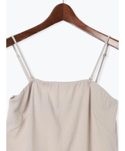 Te chichi（テチチ）の「リネンブレンドビスチェ（セットアップ可）（シャツ/ブラウス・レディース・ベージュ/ブラウン・F）」の19枚目の写真