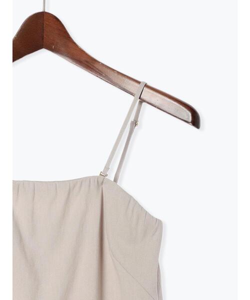 Te chichi（テチチ）の「リネンブレンドビスチェ（セットアップ可）（シャツ/ブラウス・レディース・ベージュ/ブラウン・F）」の20枚目の写真