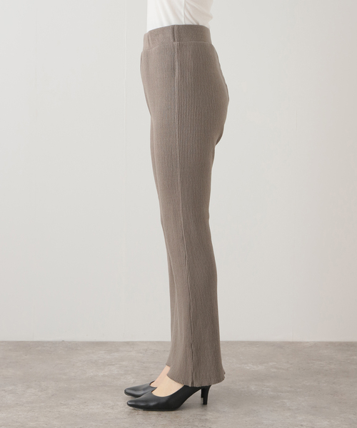 MUSE Deuxieme Classeドゥーズィエムクラス★ニットパンツ　36 ミューズ ドゥーズィエム クラス MUSE de Deuxieme Classe スムース