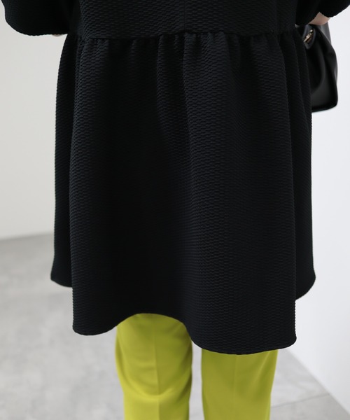 AMERICAN HOLIC（アメリカンホリック）の「ジャガードティアードカットプルオーバー（Tシャツ/カットソー・レディース・アイボリー/ブラック・M/L）」の14枚目の写真