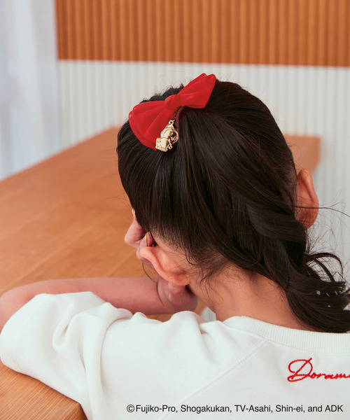 ROPE' PICNIC(ロペピクニック)の「【ドラえもんコレクション】チュールリボンヘアゴム(ヘアゴム・レディース・イエロー/レッド/ピンク・FREE)」の7枚目の写真