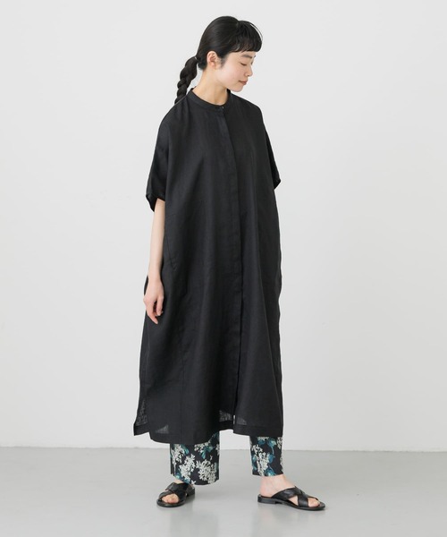 かぐれ（カグレ）の「リネンスクエアワンピース（ワンピース