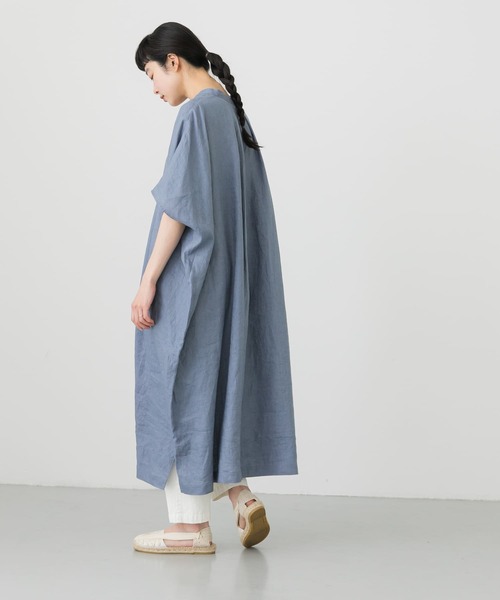 かぐれ（カグレ）の「リネンスクエアワンピース（ワンピース）」 - WEAR