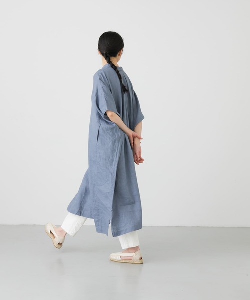 かぐれ　リネンスクエアワンピース Amazon.co.jp: [かぐれ] リネンスクエアワンピース BLACK FREE