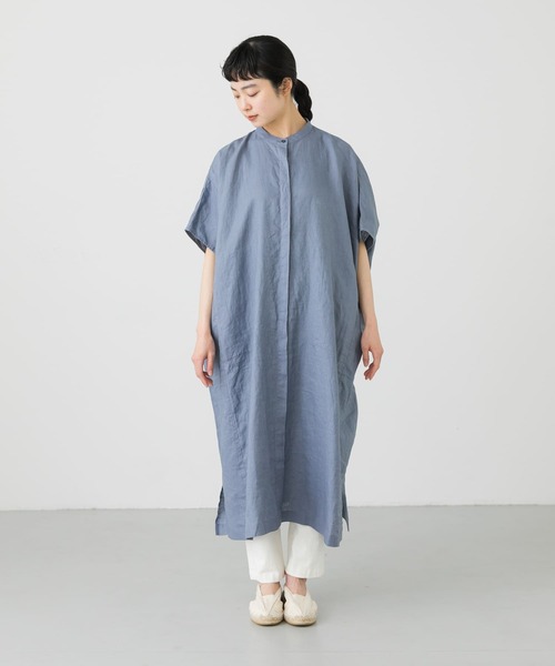 かぐれ（カグレ）の「リネンスクエアワンピース（ワンピース）」 - WEAR