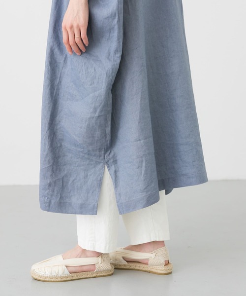 かぐれ（カグレ）の「リネンスクエアワンピース（ワンピース