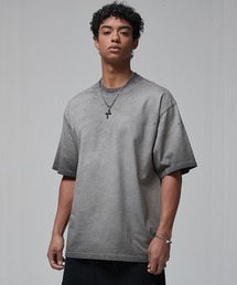 WESTSEA（ウエストシー）の「ダメージ加工 オーバーサイズ 無地 半袖Tシャツ（Tシャツ/カットソー・メンズ）」