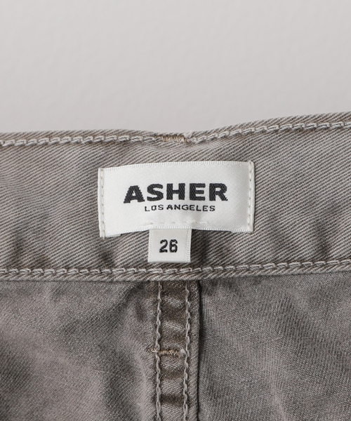 AP STUDIO（エーピーストゥディオ）の「【ASHER LA/アッシャー エルエー】ハーフボトム（その他パンツ・レディース・カーキ・36/38）」の19枚目の写真